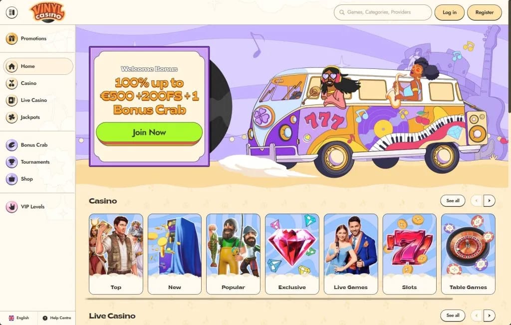 Vinyl-Schallplatte Casino Legalität Deutschland